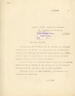 Jardins ouvriers à la disposition des employés de la maison Romet, boulevard de la République, exploitation agricole des parcelles (1941-1943) : correspondance, arrêtés, plan cadastral (B37-B38), procès-verbal, rapport.