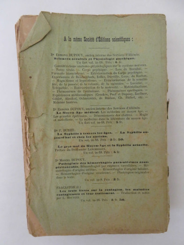 Edmond Dupouy, La prostitution dans l'antiquité, étude d'hygiène sociale, Paris, Société d'éditions scientifiques, 1898, 332p.