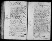 Acte de naissance de CAREL Jacqueline Louise Geneviève (27 septembre 1796),acte de naissance de NOURY Claire Désirée (29 septembre 1796).