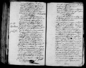 Acte de naissance de MARCHAND Jean Baptiste Amand (27 novembre 1796),acte de naissance de LE DARD Jacques Désiré enfant naturel (27 novembre 1796).