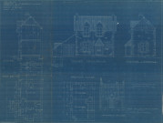 permis de construire n°2, Construction d'une maison d'habitation Alençon, (date de décision : 16/04/1927), (auteur du projet, architecte : BESNARD-BERNADAC Félix).