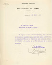 Fête nationale 14 juillet 1928 : affiche Imprimerie Georges Supôt (85 x 124).
