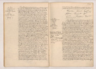 Acte de mariage de LAURENT Albert Jean-Baptiste et BOUVIER Mathilde Florentine (4 mars 1905), acte de mariage de GIMELLE Victor et GALLOIS Jeanne André (8 mars 1905)