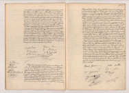 Acte de mariage de CHEMIN Constant Joseph et ROCHER Angèle Ernestine Mathilde (3 mars 1905), acte de mariage de MOLLE Jules Auguste et GÉRARD Blanche Mélina Marguerite (4 mars 1905).