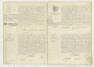 Acte de naissance de LEBOSSE Henri André Clément (6 novembre 1907),reconnaissance de LAUNAY Suzanne Marie Juliette (8 novembre 1907),acte de naissance de LOCHON Eugène Fernand François enfant naturel (8 novembre 1907),acte de naissance de FAVRIEL Louise Henriette Constance (9 novembre 1907).