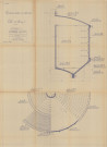 Construction d'un château d'eau de 300m3, détail de cuve : plans (Larbanet, éch : 1/200, plan n°23, 28 juillet 1936).