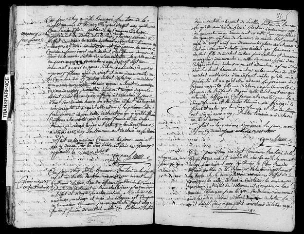 Acte de naissance de MANOURY Jean Pierre (4 novembre 1794),acte de naissance de DUBOIS René Auguste enfant naturel (6 novembre 1794),acte de naissance de LEGROS Jean Jacques Léonard (7 novembre 1794).