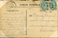 Alençon, Ancienne maison du Boulevard, carte postale, noir et blanc, photographe éditeur E. Pasquis, (date cliché 1907-1908), (14x9), n°237, verso.