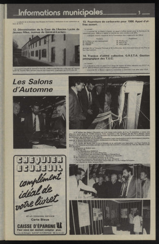 Alençon Notre Cité, journal d'information municipale et districale n°84 (décembre 1985).