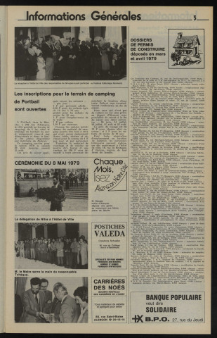 Alençon Notre Cité, journal d'information municipale et districale n°22 (mai 1979).