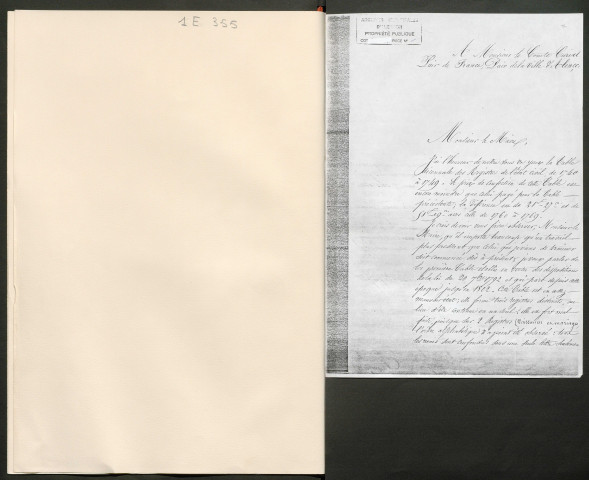 Tables décennales (1792-1802)