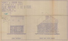 permis de construire n°17, Construction d'une maison d'habitation Rue Cazault Alençon, (date de décision : 1934), (auteur du projet, architecte : MEZEN Albert).