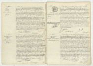 Acte de naissance de BOTON Baptistine enfant naturel jumeau (6 février 1907),acte de naissance de BOTON Jeanne enfant naturel jumeau (6 février 1907),acte de naissance de FORET Madeleine Marcelle Georgette (7 février 1907),reconnaissance de BATTUT André Charles Alexandre (8 février 1907).