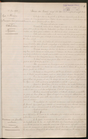 Registre des délibérations du conseil municipal (26 mai 1923 - 05 juillet 1926).