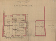 permis de construire n°3, construction d'une maison d'habitation Rue Saint-Blaise Alençon, (date de décision : 1907), (auteur du projet, architecte : MOINET Léon ).