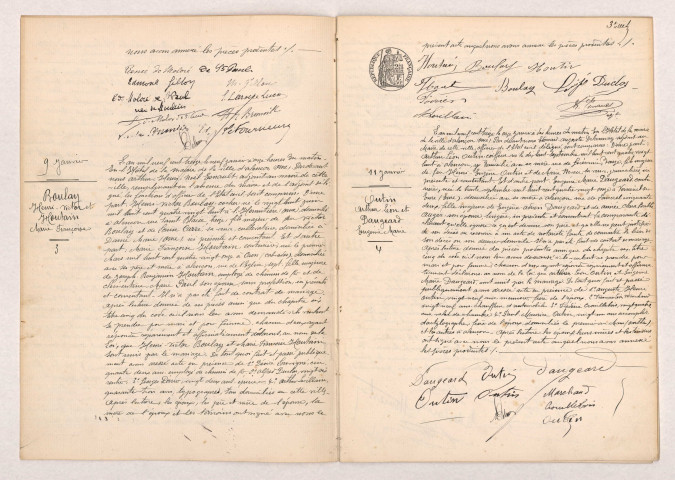 Registre des actes de mariage (1913).