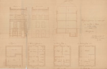permis de construire n°1, Construction d'une maison d'habitation Rue Tilly Alençon, (date de décision : 1939 ?), (auteur du projet, architecte : DENEUX).