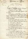 Rivière de la Briante, règlement d'eau sur la retenue des eaux du Moulin du Guichet (1825-1835) : arrêté, correspondance, pétition
