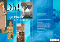 Journées européennes du Patrimoine 2022, exposition "Oh ça coule de source, le patrimoine s'infiltre" : panneau in situ, Sources et remerciements, crédits.